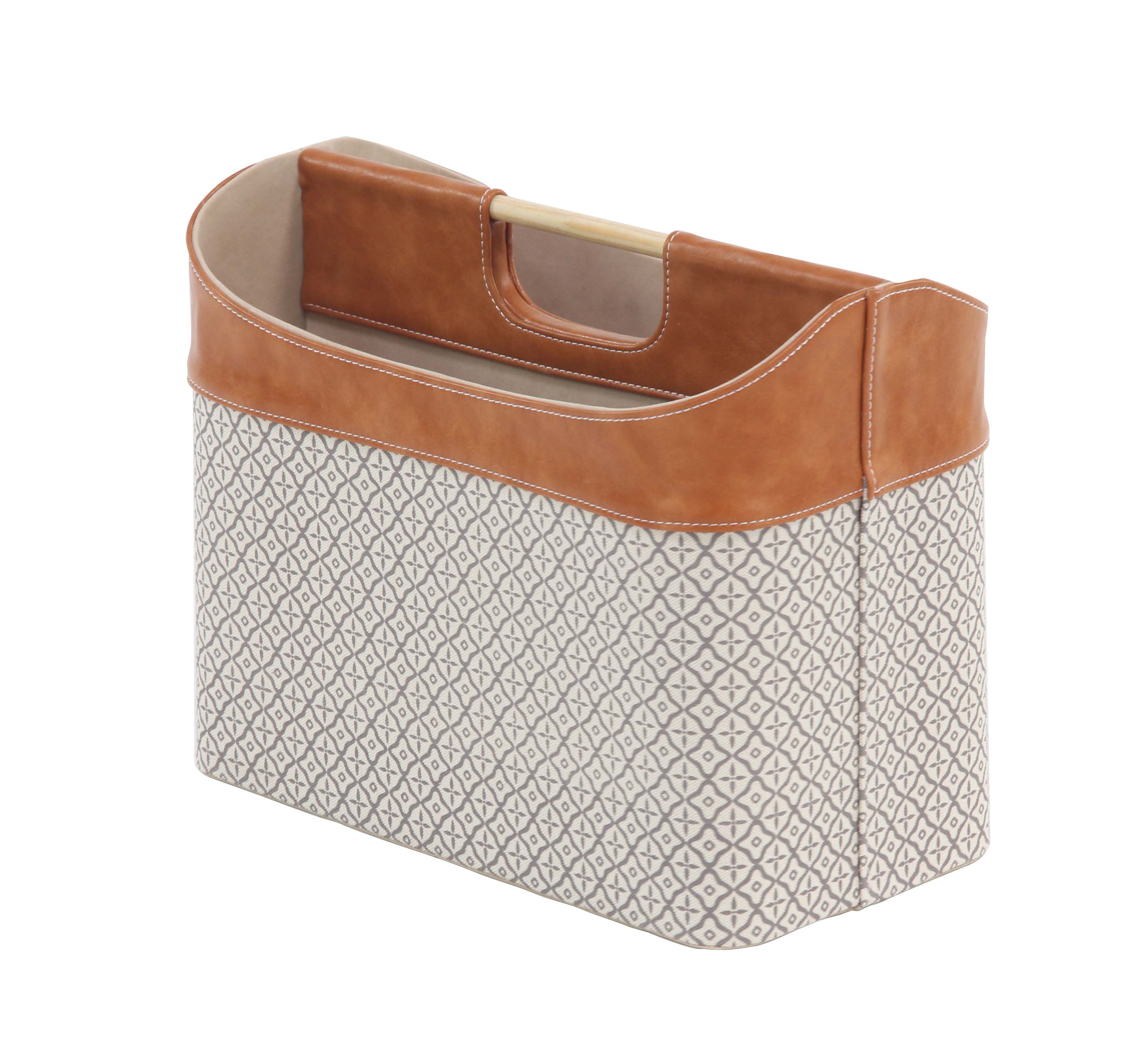 Canvas Stencil Magazine Holder