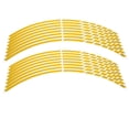 thumbnail image 2 of 16pcs Reflective Wheel Strip Stickers, Decorative Tape for Motorcycle, Fine Design with Adhesion, Suitable for 16-18inch Wheels. Pet Material, Permanent Color, 2 of 7