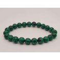 thumbnail image 5 of LB Diamond, Malachite Healing Crystal Bracelet, Copper, 8 mm, 5 of 5