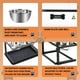 thumbnail image 5 of Cuencos Elevados TIDANT Acero Inoxidable Altura Ajustable para Perros Grandes, 5 of 6