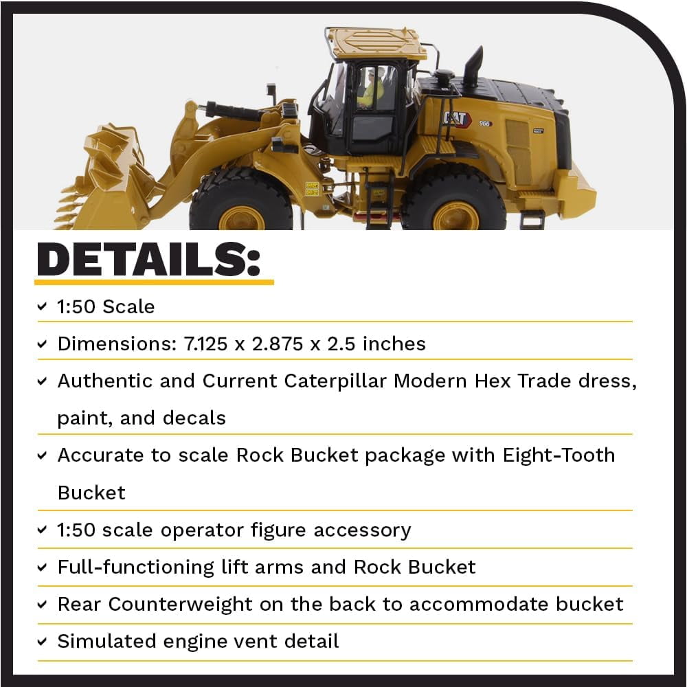 1:50 Cat 982 XE Wheel Loader - High Line Series by Diecast 1:50 Cat 982 XE Wheel Loader - High Line Series by Diecast