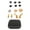 Gold, variant on M Buder Replacement Thumbsticks Kit Sensitive Magnetic Metal Paddles Accessories for Xbox One Elite Series 2 Controller, Purple
