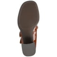 thumbnail image 6 of Journee Womens Shasta Mid Heel Square Toe Pumps, Widths Available, 6 of 10