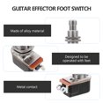 thumbnail image 5 of AURARMLET 3Pcs Guitar Effect Foot Switch Alloy Material Lightweight Durable Instrument, 5 of 5