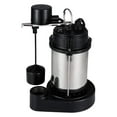 thumbnail image 2 of Acquaer 1/2 HP Submersible Sump Pump With Stainless Steel Motor Shell and Cast Iron Pump Base, Model: SUS050-V, 2 of 5