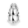 thumbnail image 4 of 925 Sterling Silver Cute Rabbit Embraces Heart Gemstone Charm for Bracelet Charms Bangle Pendant Jewelry, 4 of 4
