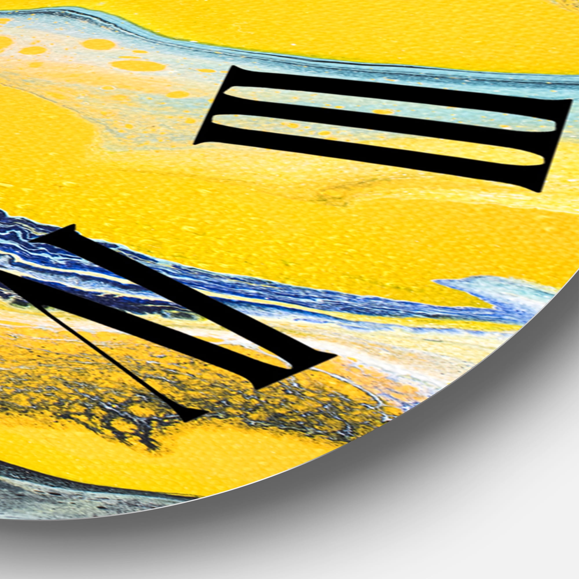 Designart 1 in Modern,Contemporary Wall Clock