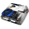 thumbnail image 3 of Cool #7 Jamie Dornan Blanket Ultra Soft Flannel Fleece Blanket Stylish Bedroom Living Room Sofa Warm Blanket All Season Use 40""*50"" （100 * 130cm）, Style-11, 3 of 6
