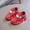 Red, variant on Cethrio Light Up Sneakers for Boys, Walking Low Top Breathable No Slip Athletic Shoes White Size 6 T