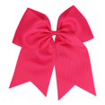 thumbnail image 2 of 8 Inch Cheerleader Bows Ponytail Holder Cheerleading Bows Hair Tie(Multicolor), 2 of 5