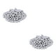 thumbnail image 3 of Advancent 200 piezas de cuentas espaciadoras de 8mm, artesanía electrochapada, pequeños accesorios de artesanía, fabricación de joyería artesanal para blanco 2piezas Advancent CBP439275, 3 of 6