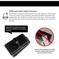 thumbnail image 5 of Cartera para pasaporte de viaje YONGSHENG con bloqueo RFID negro, 5 of 5