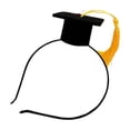 thumbnail image 2 of Graduation Cap Headband - Graduation Season Party Decor Shiny Fabric Details, Wine Bottle Doll Decoration, Grad Accessory, Durable Plastic & Fabric Material, Perfect for Decor, Grad Keepsakes, 1pc, 2 of 5