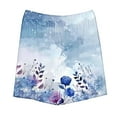 thumbnail image 4 of Ugoldhm Girls Bike Shorts Pocket Print Outdoor Activity Casual Summer Shorts Girls' Fashion 6-13 Years, 4 of 5
