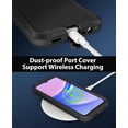 thumbnail image 5 of Case for Samsung Galaxy A25 5G Full Body Heavy Duty Rugged Dual-Layer Protection, Dust/Drop Proof Shockproof Matte Scratch  Back Cover Phone Case for Samsung Galaxy A25 5G 6.5-inch, Black, 5 of 7