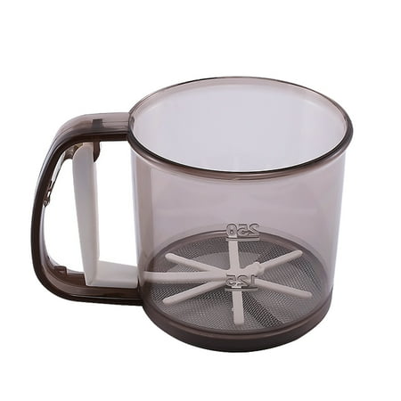 

Grandest Birch Handheld Powder Flour Sieve Cup Mesh Sifter Strainer Baking Kitchen Gadget Tool Mesh Strainer Handheld Powder Sifte