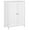 White, variant on YANG2 Bathroom Floor Cabinet, Modern Storage Freestanding Organizer Cabinet with Adjustable Shelves & Double Doors, 3-Tier Home Living Room Furniture, Gray