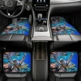 thumbnail image 6 of Sikiie Sea Turtle Swims Car Foot Mat Set of 4 Pieces Basics Universal Fit Rubber Carpet Floor Mats For Car SUV Van & Truck, 26.8"L x 17.3"W (Front), 13"L x 17.3"W(Rear), 6 of 6