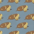 thumbnail image 1 of Ahgly Company Indoor Square Patterned Gray Cloud Gray Novelty Area Rugs, 7' Square, 1 of 6