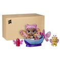 thumbnail image 3 of Baby Alive Glo Pixies Minis Doll, Bubble Sunny, Glow-in-The-Dark Doll for Kids Ages 3 and Up, 3.75-Inch Pixie Toy with Surprise Friend, 3 of 4