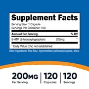 Nutricost 5-HTP, 200 mg, 120 Capsules