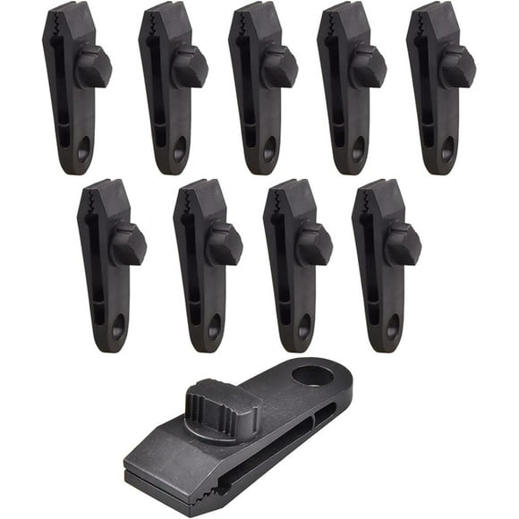 Adjustable Tarp Clips Tarp Clips Reusable Tent Clips 10pcs