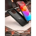 thumbnail image 3 of Poetic Neon Case for iPhone 15 pro, Dual Layer Heavy Duty Drop Protection Case, Black, 3 of 6