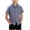 Blue, variant on Plaid Shirts for Boys Lapel Button Down Gingham Short Sleeve Shirts Lightweight Casual Hiking Study Tour Shirt Khaki 11-12 Years