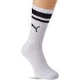thumbnail image 4 of Puma  Adult Heritage Stripe Crew Socks (Pack of 2), 4 of 4
