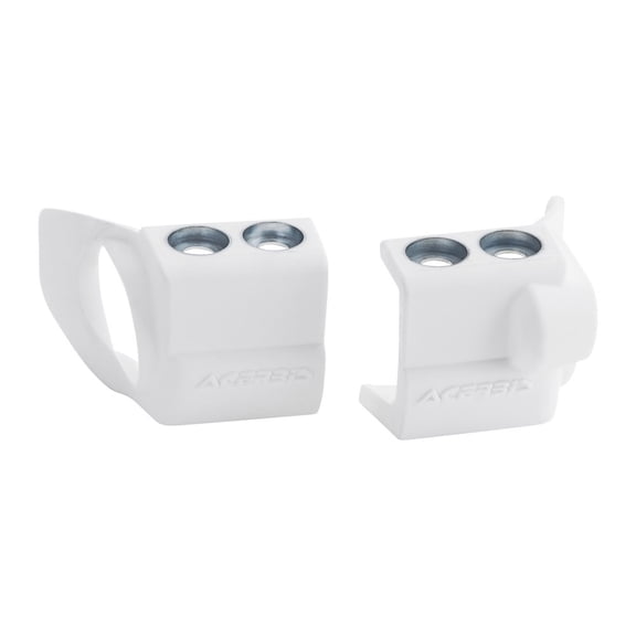 Acerbis White Front Fork Shoe Bottom Covers (2709710002)