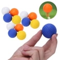 thumbnail image 5 of 12 pcs PU Children Kids Golf Balls Colorful Elastic Golfballs Set Training Practice Accessories, 5 of 8
