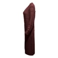 thumbnail image 3 of Vestido de punto VISgogo para mujer manga larga moda, 3 of 5