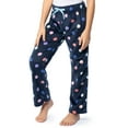 thumbnail image 3 of Fruit of the Loom Girl's Long Sleeve Fleece Pajama Set, 2-Piece, Sizes 4-16, 3 of 8