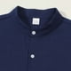 thumbnail image 4 of pstuiky camisa de manga larga para hombre, Camisa informal de manga larga con cuello alto y bolsillos para hombre, con botones y color liso Tops de talla grande para hombre xxxl, 4 of 8