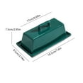 thumbnail image 2 of Kitchen Countertop Ceramic Butter Dish with Lid, Holds 1 Stick, Microwave and Dishwasher Safe, 2 of 7