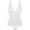 White, variant on MISS MOLY Shapewear Bodysuit for Women Tummy Control Body Shaper V Neck Shapewear with Snap Crotch