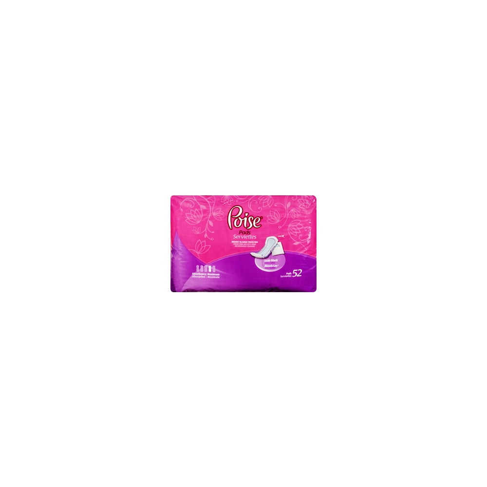 Poise Bladder Protection Pads, Ultra, 52 Count