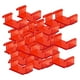 thumbnail image 1 of 30 piezas de fijadores de vías, clips de fijación de vías, pistas de servicio pesado, juego de piezas de pista de juguete educativo para niños de 3, 4 y 5 años rojo, 1 of 10