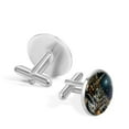 thumbnail image 3 of Christmas Stylish Mens Cufflink Set for Formal Attire, Made of Stainless Steel, for Special Occasions, 3 of 6