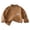 Brown-04, variant on Nugftut Girls Thermal Tops Soft Lightweight Fleece Warm Thermal Tops Mock Neck Long Sleeve Pullover with Chest Graphic Print