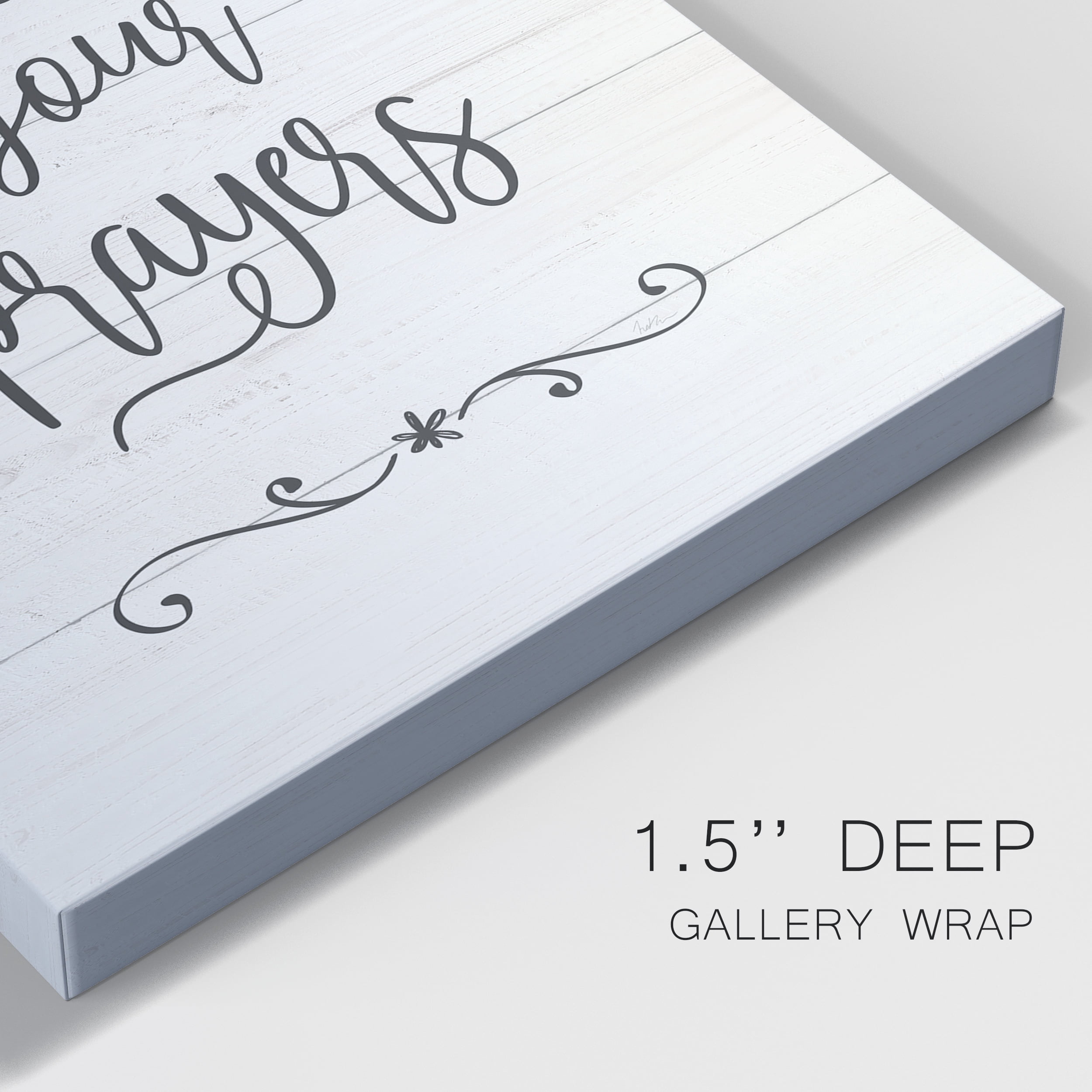 Say Your Prayers Premium Gallery Wrapped Canvas - Ready to Hang - 18 x 27