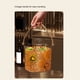 thumbnail image 3 of Cubeta para hielo acrílica de plástico para bebidas | Enfriador grande para vino, champán, cerveza | Enfriador para bar en casa, KTV, fiestas | Diseño duradero sin cuero | Diámetro 8.18" x Altura, 3 of 9