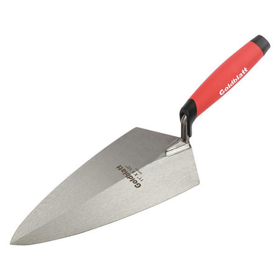 GOLDBLATT G01651 Brick Trowel,Philadelphia,11 x 5 1/2 In