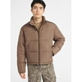 thumbnail image 2 of No Boundaries Men's and Big Men's Puffer Jacket, Size S-3XL, 2 of 6
