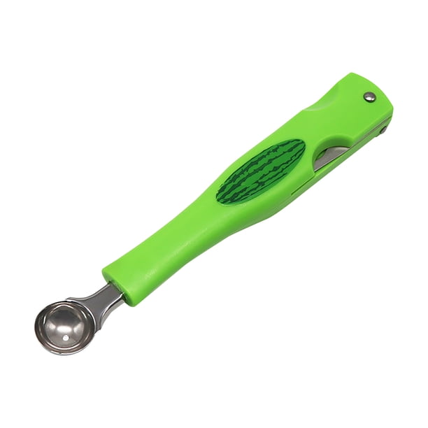 ¡Gran oferta! Herramienta para cortar sandía-sandía plegable para cocina fruta cuchillo para sandía de acero inoxidable-espátula de bola de melón