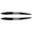 Glossy Black [cite: 11], variant on BIMZUC 1 Pair Headlight Eyebrow Left Right Rust Proof Car Eyelids Stickers Decoration Replacement For Superb B8 2016 to 2018 Glossy Black [cite: 11]