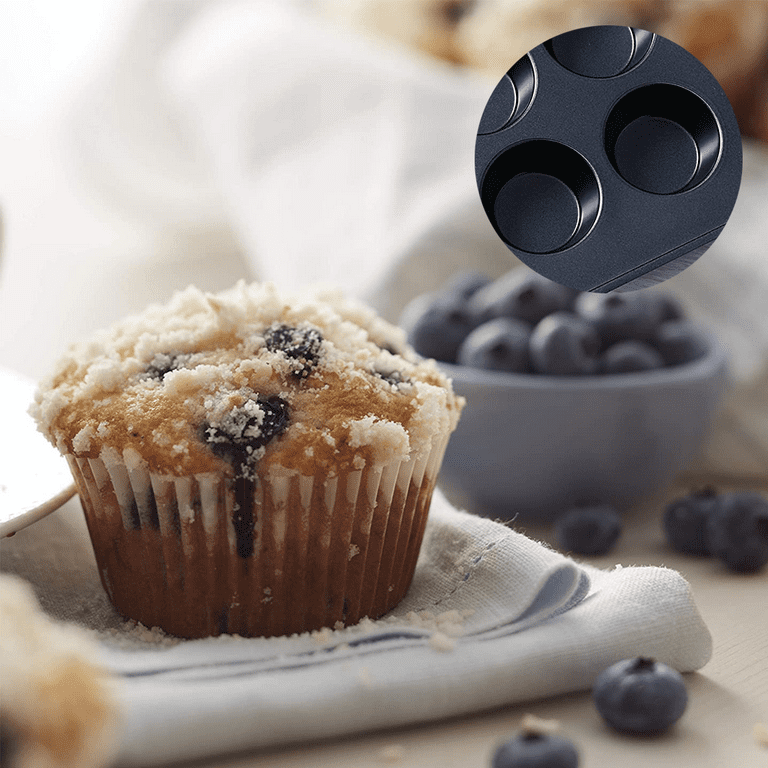 24cup Mini Muffin Pan Cupcake Nonstick Pan - Carbon Steel Pan Easy