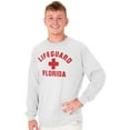 thumbnail image 5 of Beach Long Sleeve Tees Shirts T-Shirts Florida Lifeguard Spring Break Souvenir, 5 of 6