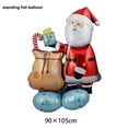 thumbnail image 4 of Globos de aluminio navideños, Papá Noel, reno, muñeco de nieve, alce, árbol de Navidad, decoración con globos, fiesta de cumpleaños y Navidad, 4 of 5