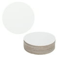 thumbnail image 1 of Uxcell 20 Pcs Cartón Rondas para Pasteles 6" Base para Pasteles para Postres Blanco, 1 of 6